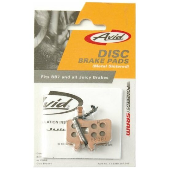 Avid REMBLOK JUICY/BB7 SINTERED SET A 2 Goud