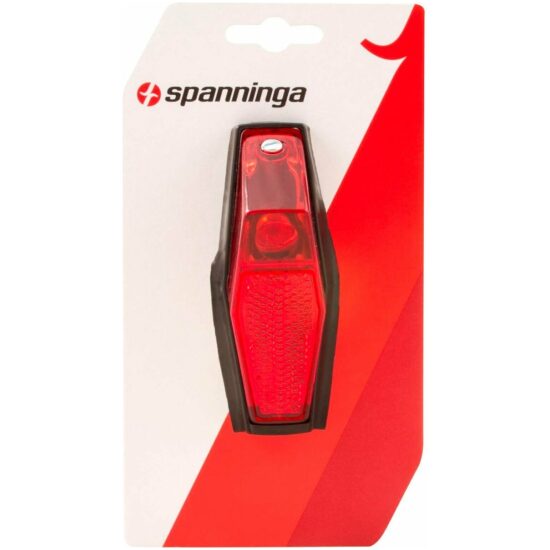 Spanninga ACHTERLICHT SPAN 8 SPATB SMAL LANG KPL Zwart