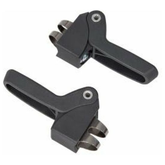 Widek Duodeel Voetsteunen Wid Qibbel Junior 6+ p/paar Q193 Zwart