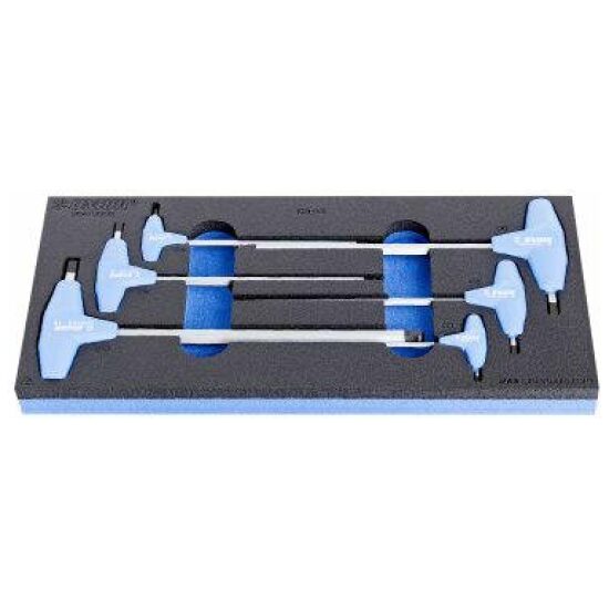 Unior GRS INLAY GW INBUSSET BOLKOP T MODEL 6DLG Zilver/blauw