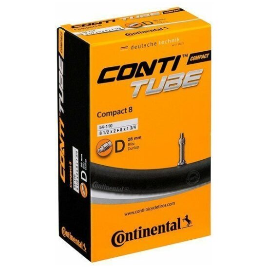 Continental BIB 8.5X2 CO DV (26.5) Zwart