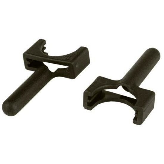 Sks SPATD STANGEINDBEVESTIGING PVC ZW DS A 10 Zwart