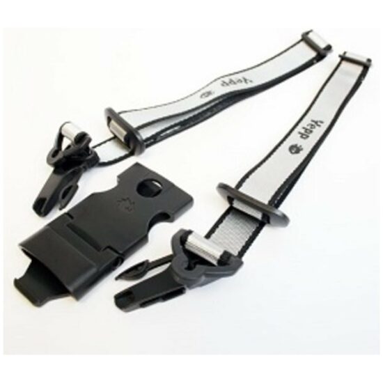 Thule Duodeel Yepp mini original gordel 5 punts Zwart/Grijs