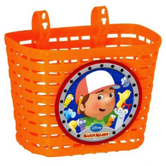 Merkloos MAND KIND HANDY MANNY PVC ORANJE