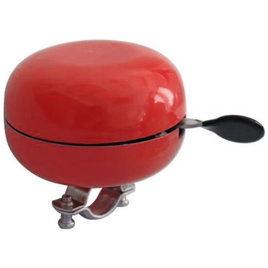 Merkloos BEL DING DONG 80MM ROOD/WIT