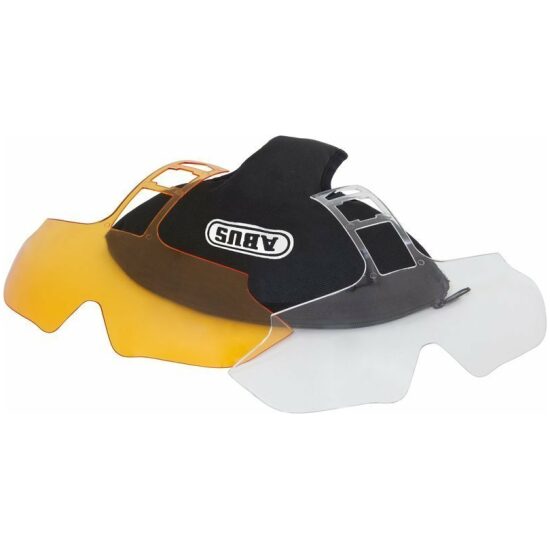 Abus VALHD INVIZZ VIZIER OR & TRANS SET A 2 Oranje & Transparant