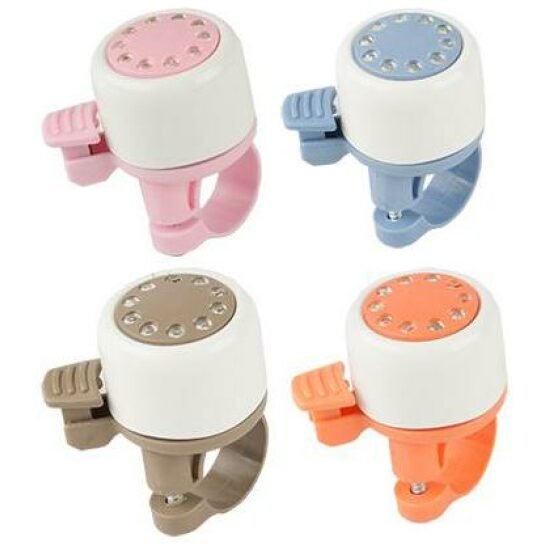 Widek Bel bling bling pastel blauw Blauw/Roze/Bruin/Wit - Afbeelding 2