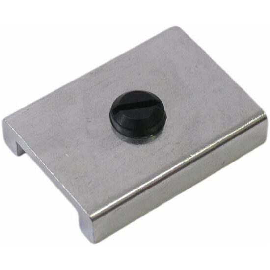 Gazelle Powerclick Stand.adapter 20>30mm alu-zilver 212125000 ZWART