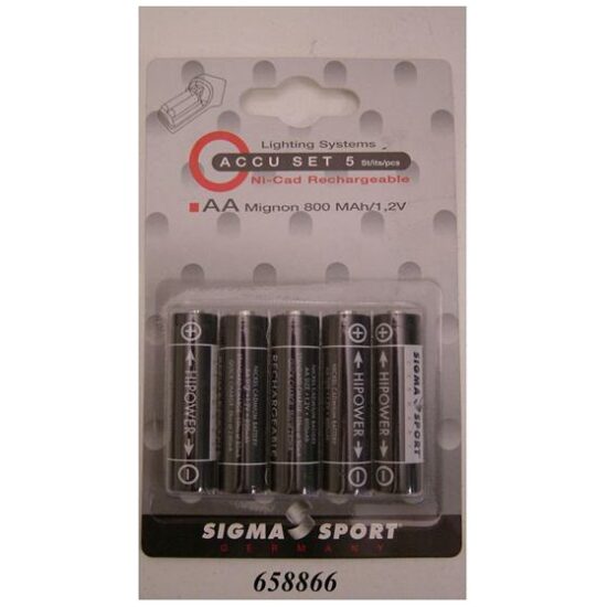 Sigma BATT PENLITE LR06 AA OPLAADB 1500MAH KRT A 5
