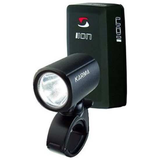 Sigma KOPLAMP KARMA LED ACCU STUUR M/OPL ZWART