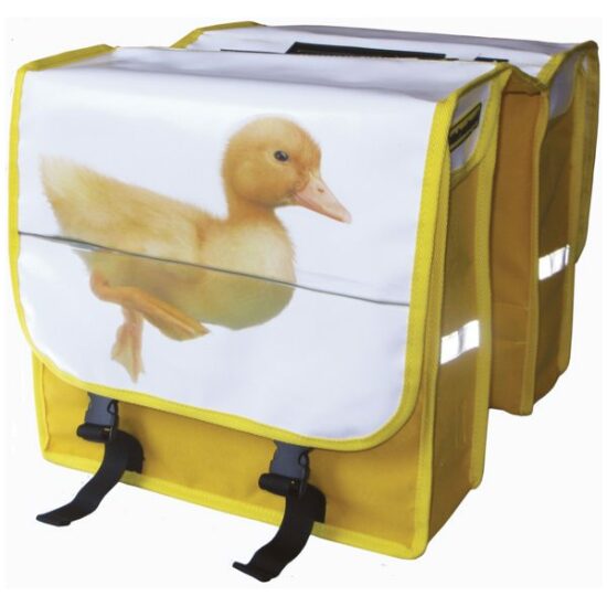 Nietverkeerd Tas dubb eend/wit 26ltr 36x16x33 1801250