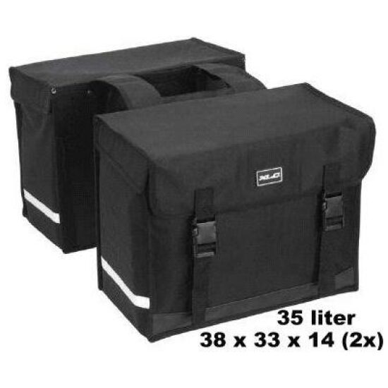 Xlc TAS DUBBEL CAVAZZIO MIDI ZWART