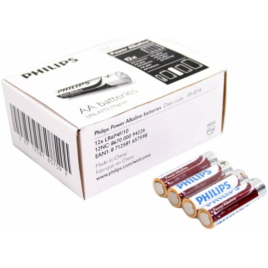 Philips Batterij 1.5V AA penlight alkaline LR6 per stuk