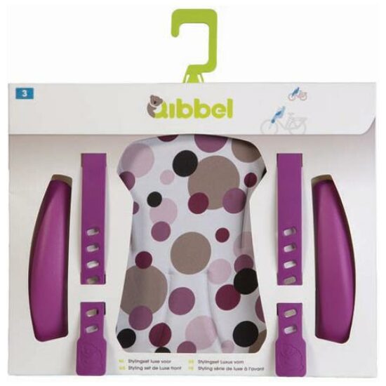 Widek DUOD QIBBEL STYLINGSET V LUXE DOTS PURPLE Paars
