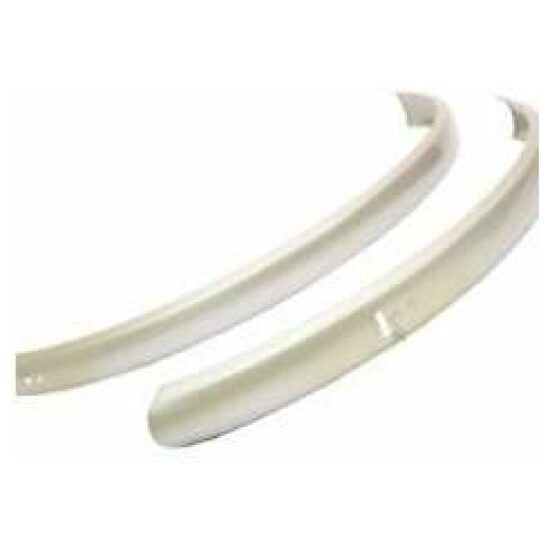 Unbranded Spatbordset 28/50mm Hybr staalgrijs Zilver