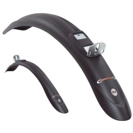 Sks SPATBORDSET 26/28 BEAVERTAIL PVC ZW ZWART