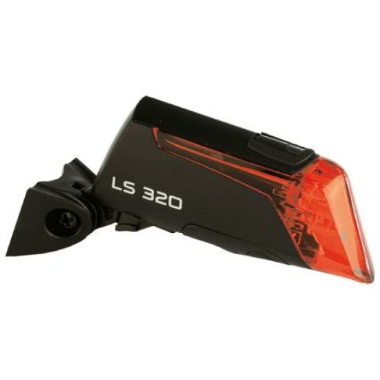 Trelock ACHTERLICHT LS320 LED BATT ZWART