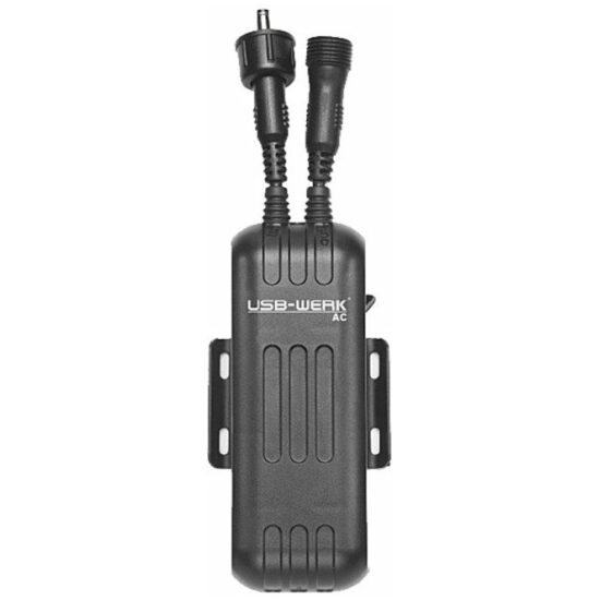 Busch & M??ller OPLADER B&M USB-WERK AC 5V UNIV Zwart