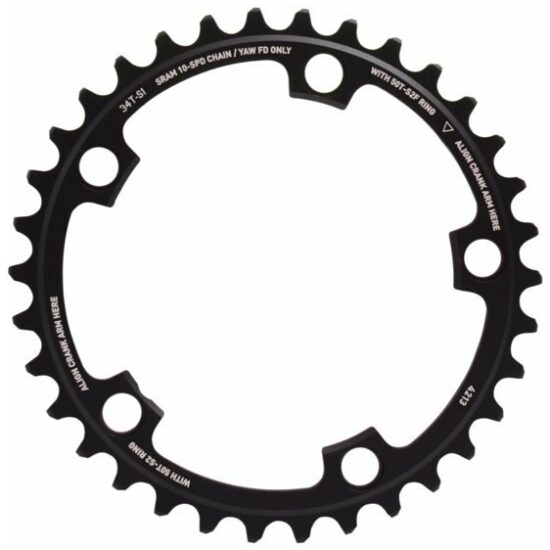 Sram KETT BLAD 34 NEW RED RACE ALM 3MM 110 ZW Grijs