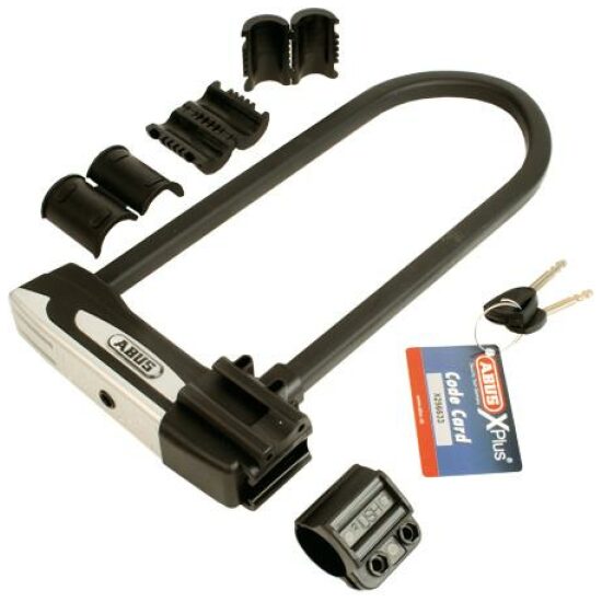 Abus SLOT BEUGEL 54/160HB300+USH54 GRANIT X PLUS ZWART