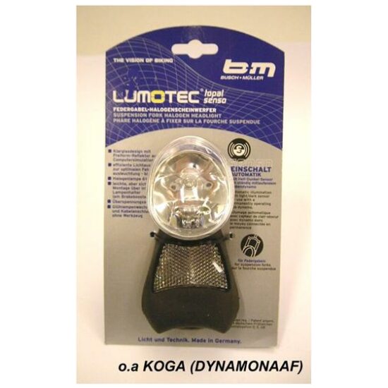 Busch & MÜller KOPLAMP B&M LUMOTEC TOPAL HAL NDY AUT KB ANTRACIET