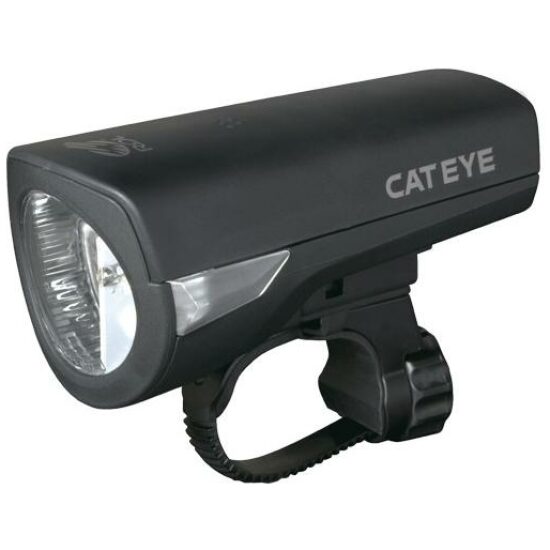 Cateye KOPLAMP CAT EL340RC ECONOM LED M/OPLADER ZWART