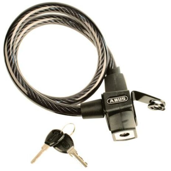 Abus kabelslot Primo 580/65 sm Zwart / Smoke