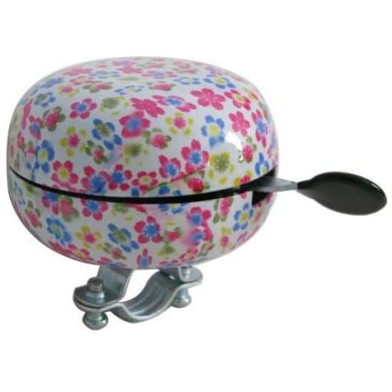Merkloos BEL DING DONG FLOWER POWER Wit