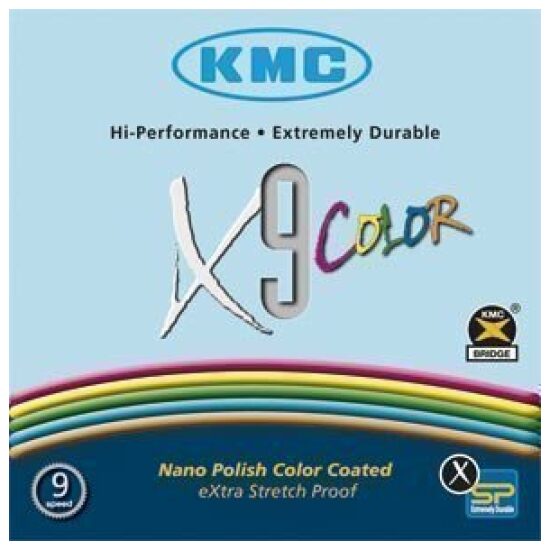 Kmc KETTING 9V 11/128 X9 WIT