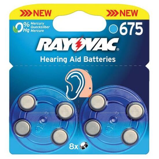 Varta BATT KNOOP 675 GEHOOR KRT A 8