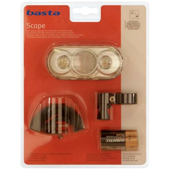 Basta KOPLAMP SCOPE LED BATT STUUR KRT