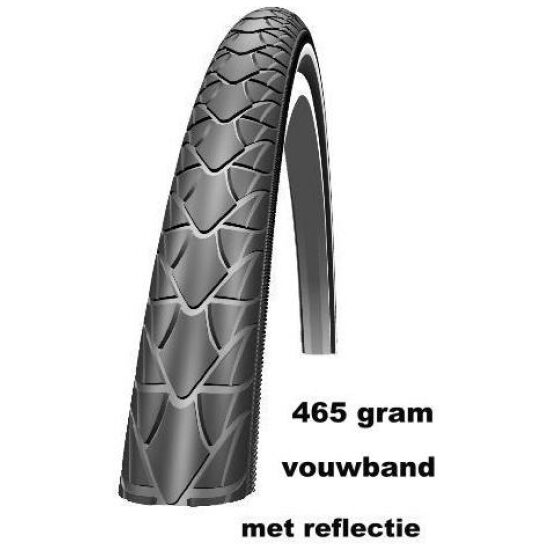 Schwalbe BUB 28X150 SC 40-622 R MARATHON RACER RG ZW VW ZWART
