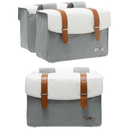 New Looxs DOPPELPACKTA. BOLZANO"COOL GREY KANVAS Grijs / Wit