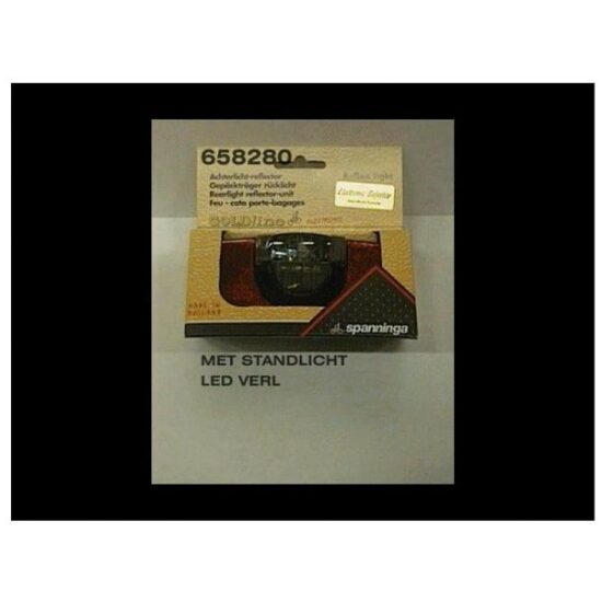 Spanninga ACHTERLICHT SPAN RLX-S LED BATT STL 80MM