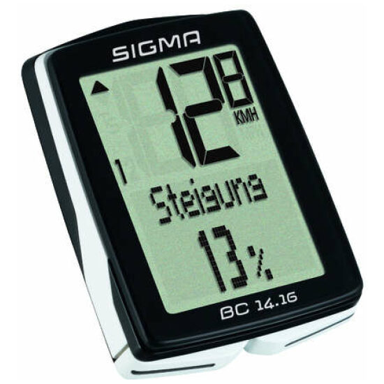 Sigma COMPUTER BC14.16 HOOGTE ZW/WI Zwart/Wit