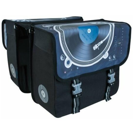 Fast Rider Tas dubb FR 201321 Hifi Pick Up zwart 33ltr 31.5x34.5x15cm