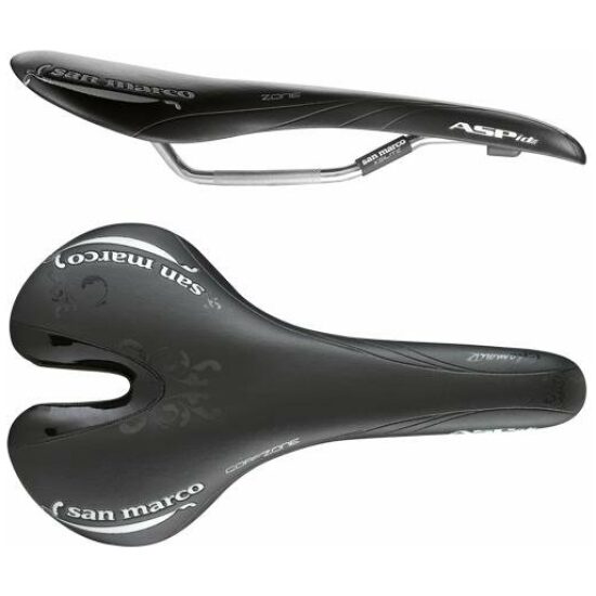 Selle San Marco ZADEL SM ASPIDE RACING GLAMOUR ZW ZWART