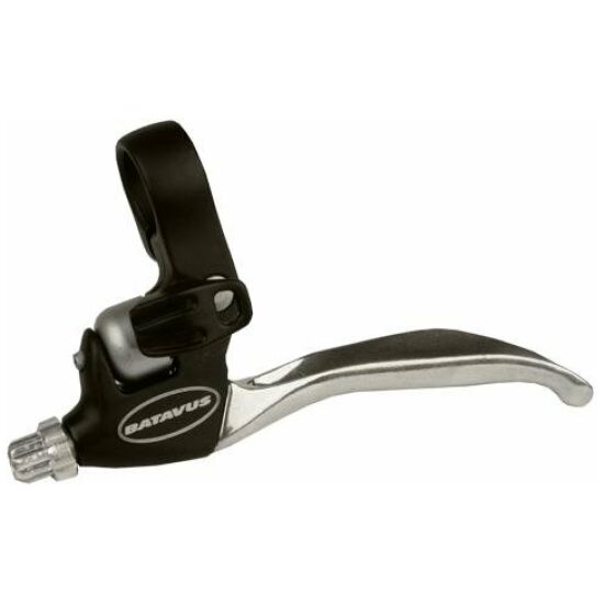 Batavus BAT REMGREEP L TEKTRO M/BEL ZWART/ZILVER ZWART / ZILVER