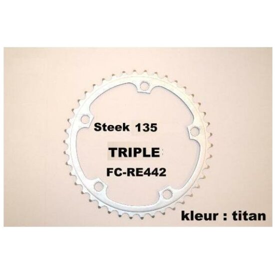Campagnolo KETT BLAD 42 CA CHORUS 10V TRIPLE(FC-RE442) TITAAN