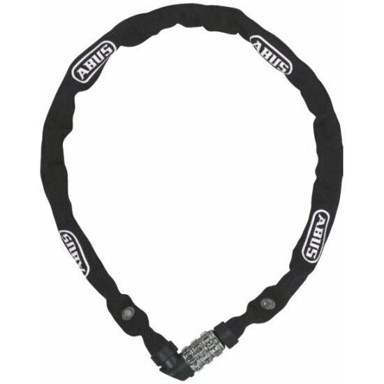 Abus SLOT KETTING WEB 1200 CODE 110X4 ZW Zwart