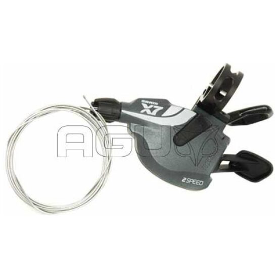 Sram VERSTELLER X7 TRIGGER VOOR 2V GREY STORM GREY