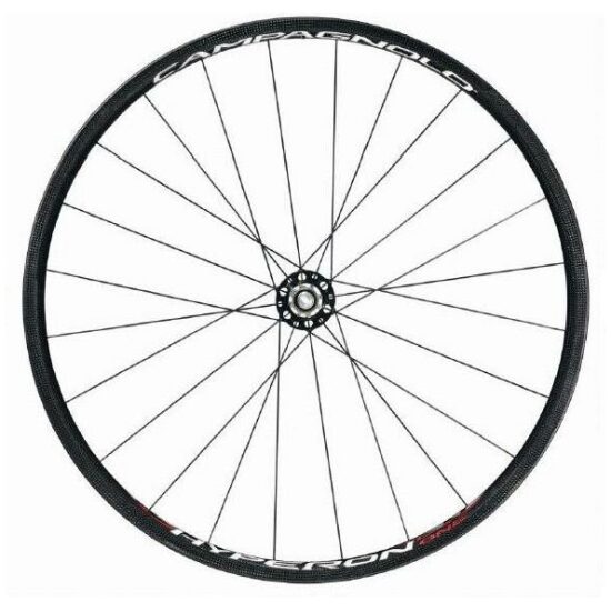 Campagnolo WIEL A 28 CA HYPERON ONE CARBON 9/10/11V ZWART