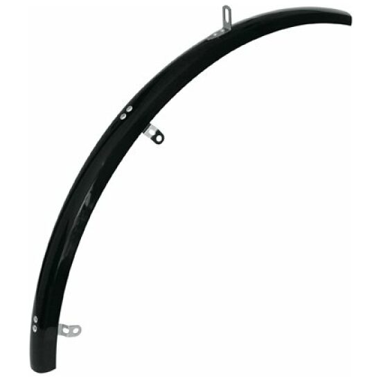 Sks V.Spatbord 28/53mm Bluemels CAB'B53T' kunststof kaal, zonder stangen 10396 ZWART