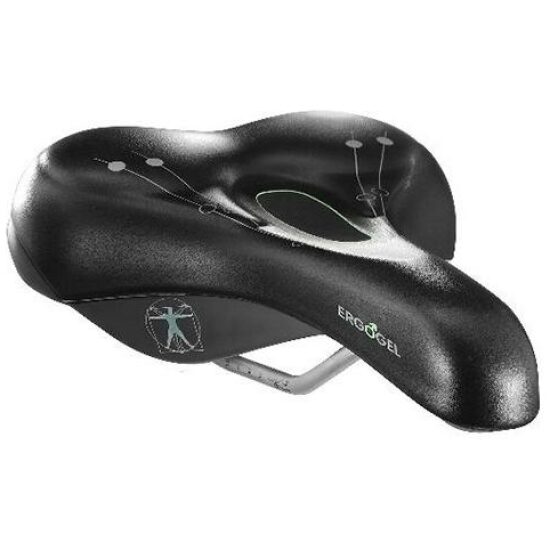 Selle Royal ZADEL SR 5106HET ERGOGEL RELAXED HR ZWART