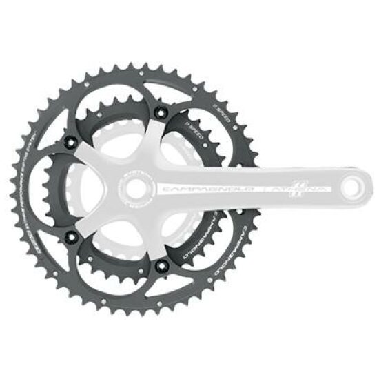 Campagnolo KETT BLAD 52X39 CA ATHENA TRIPLE TIT 11V FC-ATB052 Grijs