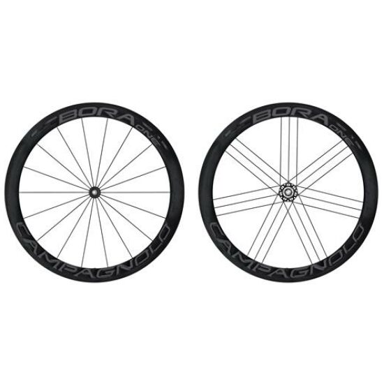 Campagnolo WIELSET 28 CA BORA ONE 50 DARK TUBE 9/10/11V ZWART