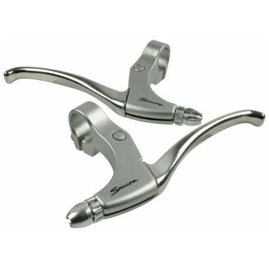Saccon Remgr.set fiets L76R/L52L zilver/grijs 'Nexus'