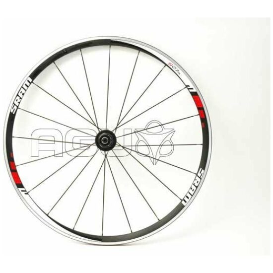 Sram Achter Aluminium Wiel BLACK BRUSH / ZWART