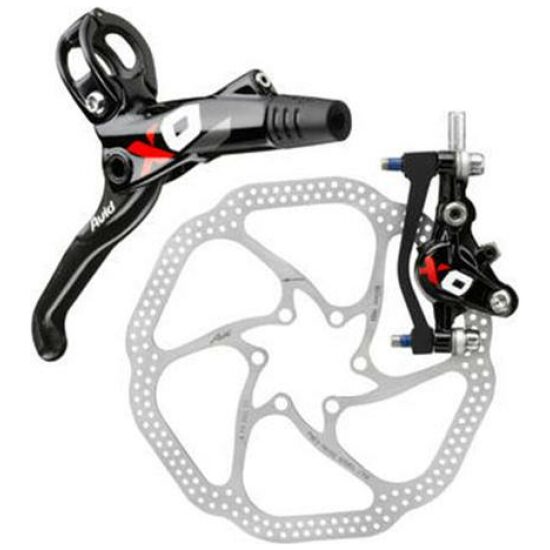 Sram REM X0 V CB LI DISC 160 ZW/RO BLACK - RED / ZWART - ROO