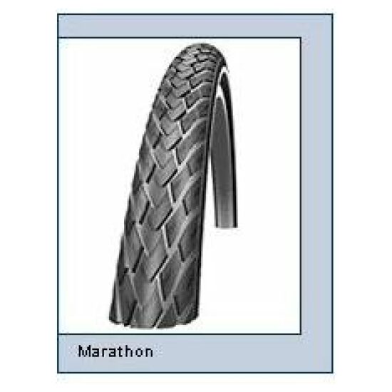 Schwalbe Schw btb 28x1 1/4 Mar R zw 368 Zwart